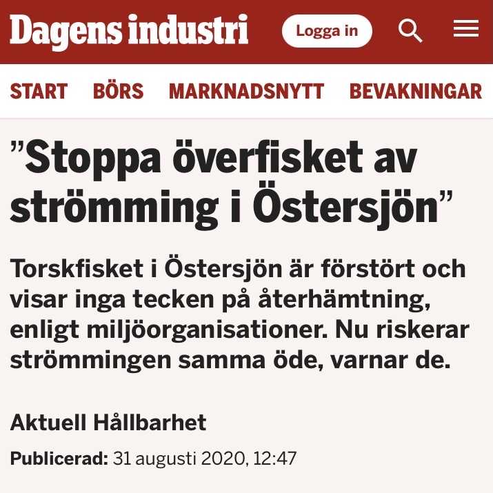 Hela Hälsingland: Kort sagt: strömming i Bottenhavet