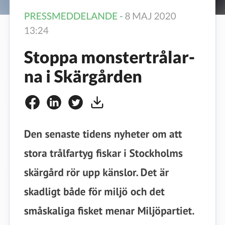 Hela Hälsingland: Är strömming partipolitik?